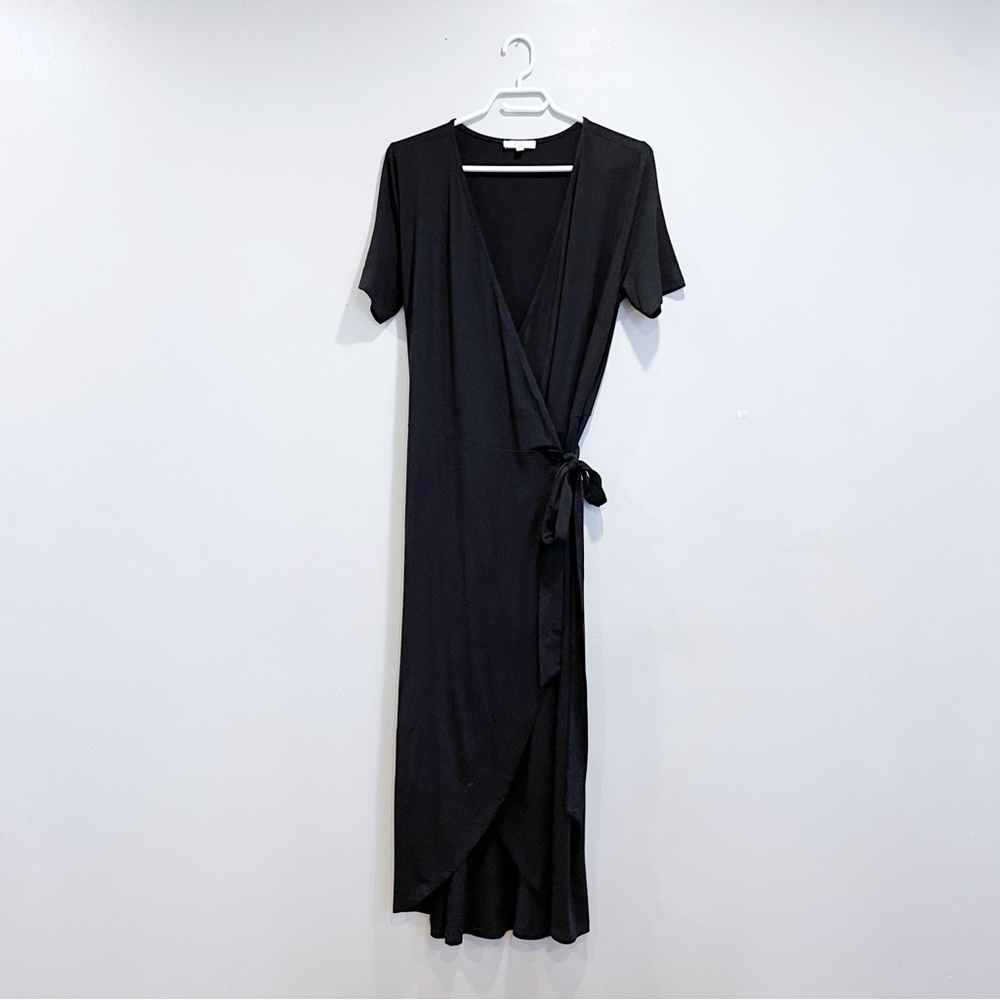 Yesta Asymmetrical Black Dress